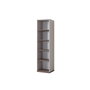 Hanah Home Milano Estantería Blanco y Marrón